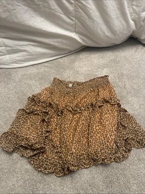 cheetah skirt